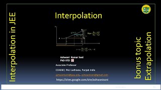 Interpolation I Linear interpolation I Interpolation in JEE I Extrapolation