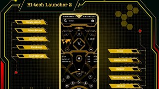 cómo utilizar la aplicación de " innovational launcher( hi - tech ) " fácil y práctico en tu celular screenshot 5