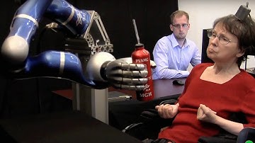 Paralyzed Woman Controls Robotic Arm With Thoughts | Dara Ó Briain