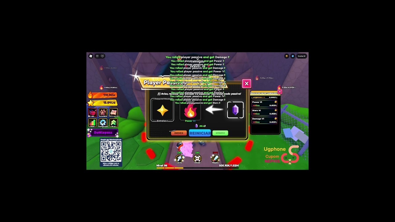 EU PEGUEI A MELHOR PASSIVA DO ANIME HUNTERS NA UPDATE 2!