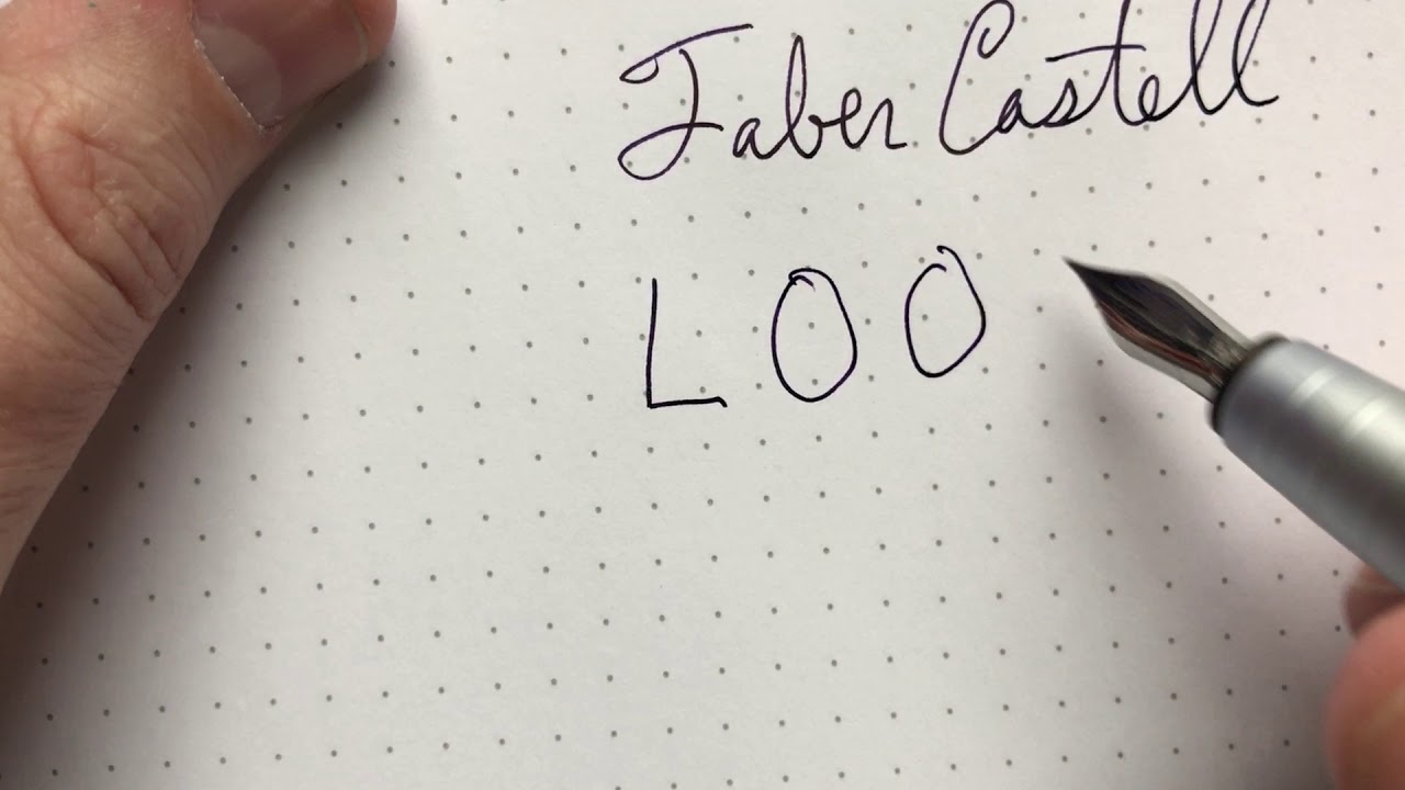 Faber-Castell Loom Fountain Pen Review — PASTOR AND PEN