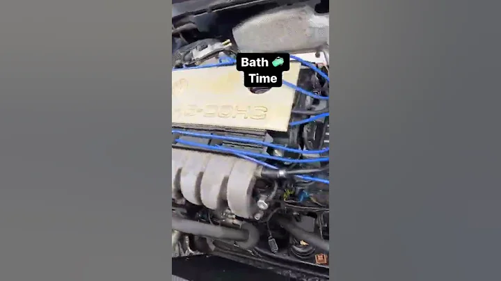 Volkswagen vr6- Bath Time- clean/power washed-Comment your favorite sounding engine below👇🏼👇🏼