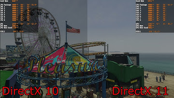 GTA V - DirectX 10 vs DirectX 11 | FPS Comparison
