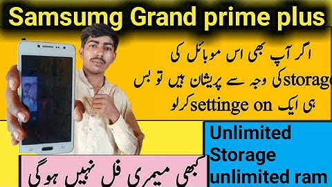 samsung grand prime storage problem | how to solve samsung galaxy grand prime plus storage problem💥