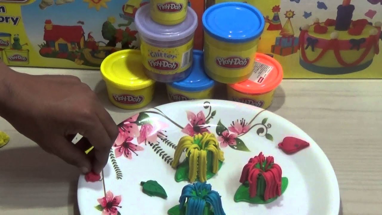 Play doh Flowers Play doh Flower Maker Play doh Creations Play
