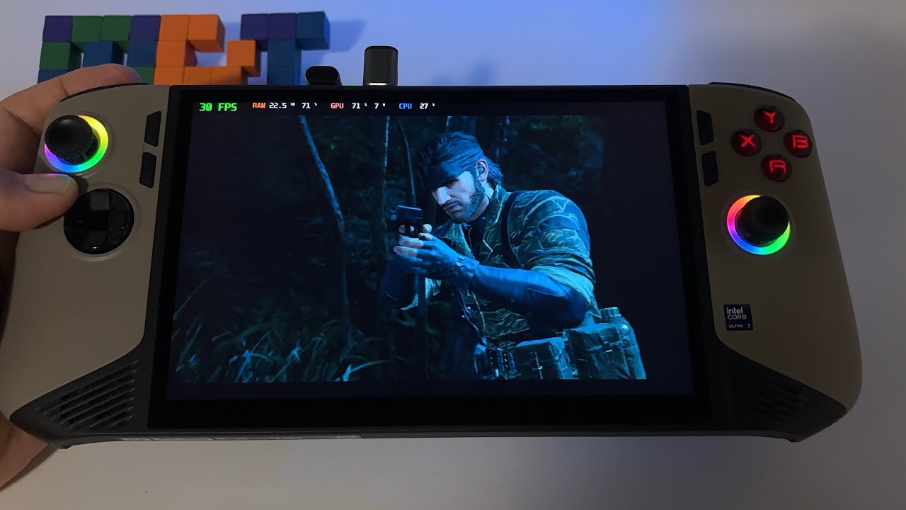 METAL GEAR SOLID Δ: SNAKE EATER | MSI Claw 8 AI+ gameplay 