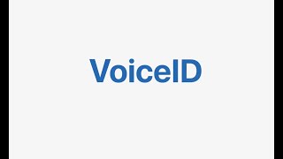 Ad for Voice ID