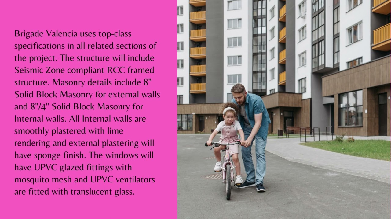 Brigade Valencia   Price List  Offers  Discounts Call Us +918884333654