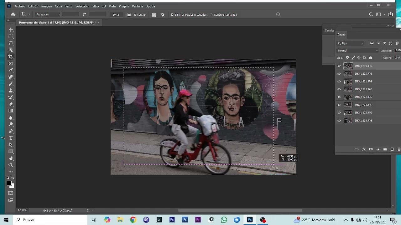 Crear Gif con Photomerge
