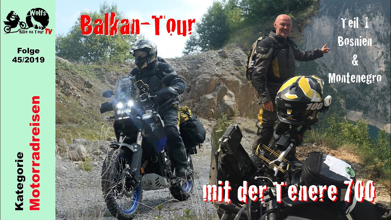 Balkan-Tour mit der Yamaha Tenere 700 | Teil 1 | Bosnien-Herzegowina und Montenegro