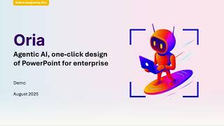Oria Introduction Demo