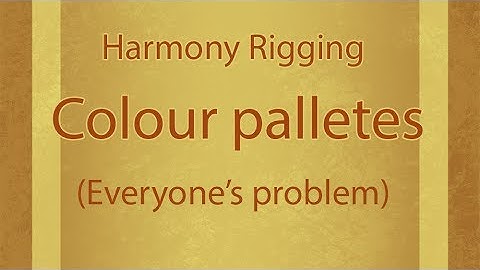 012 Colours  Toonboom Tutorial