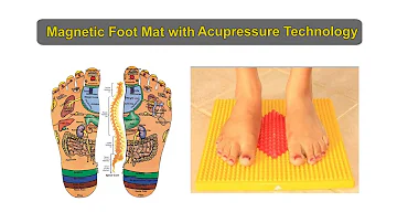 Acupressure Foot Mat with Magnetic technology