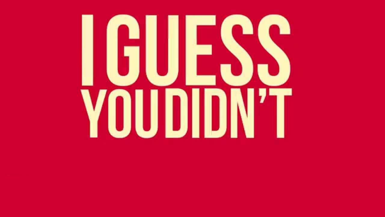 I Knew You Were Trouble - Taylor Swift | Kinetic Typography