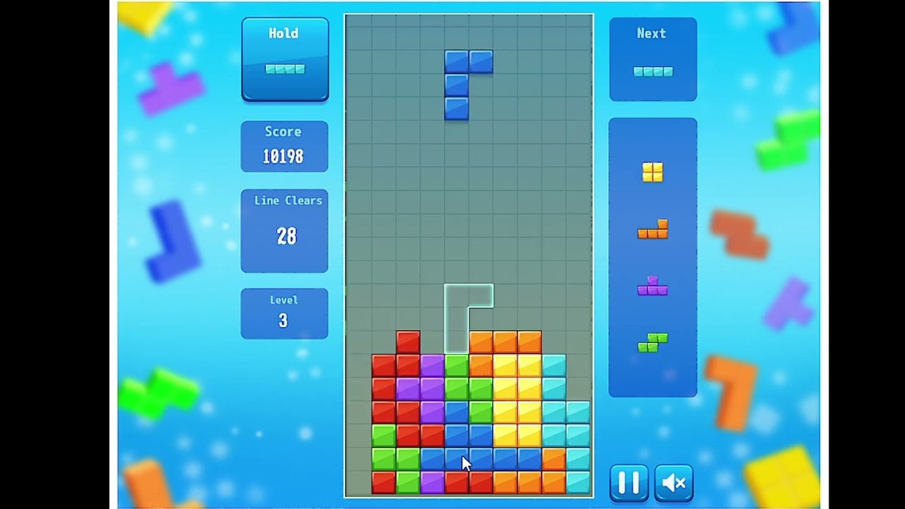テトリス 無料ゲーム【Tetris HTML5】ダウンロード不要 #30