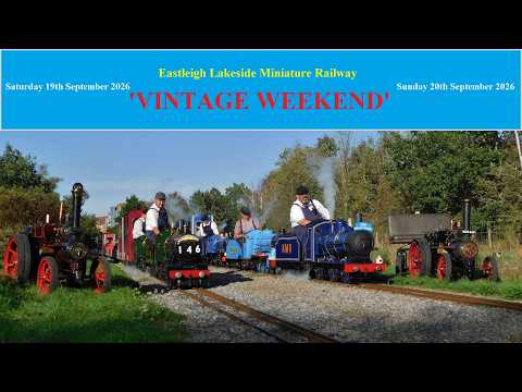 Eastleigh Lakeside Miniature Railway 'VINTAGE WEEKEND' - September 2026