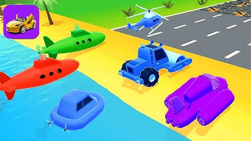 SHAPE SHIFTING🛺🚲🚁All Levels Gameplay Walkthrough Android,ios #2838