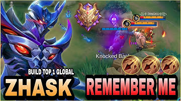 100% Deadly!! Zhask Brutal Damage - Build Top 1 Global Zhask ~ MLBB