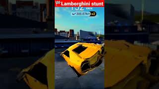 🔥 🏁lamborghini stunt || extreme car driving simulator || #shorts #DThorrGaming #stunt #lamborghini screenshot 3