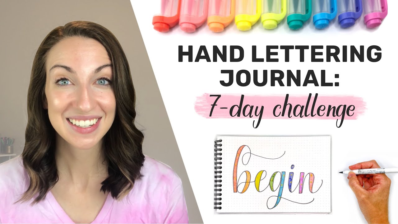 Learn Hand Lettering in a Journal: 7-Day Challenge | NEW SKILLSHARE ...
