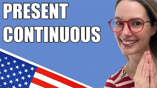 PRESENT CONTINUOUS. Beginner English class.