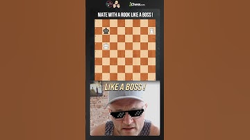 How to Mate with a Rook | GM Jesse Kraai #chessgrandmaster #chess #endgame