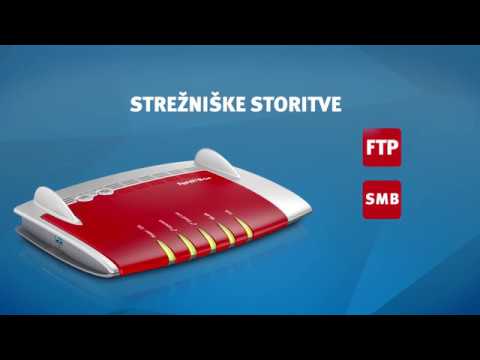 FRITZ!Box je lahko omrežni disk (NAS)