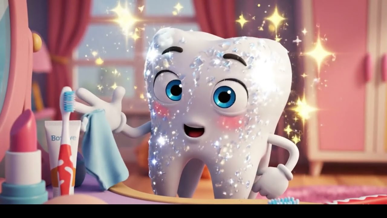 Tooth Brushing Tutorial! 🦷🪥 Learn How to Brush Teeth for Kids