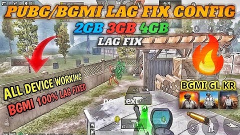 Bgmi lag Fix config 4.0 👑 Super smooth +90fps+120fps config 🌟bgmi+pubg+kr- pubg lag fix config 4.1