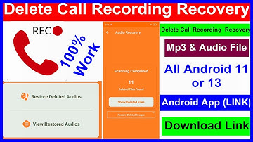 Delete Call Recording Recovery App Kannada | Call Recording Backup Kannada | Call Recording Delete