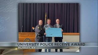 University police receive award in Murray, Ky.