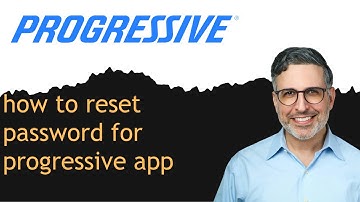 how to reset password for progressive app