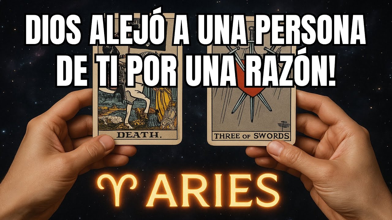 ARIES ♈🙏 VAS A AGRADECER A DIOS ✨LA MUERTE 💀 DE UNA PERSONA TE AFECTARÁ MUCHO DESCUBRE QUIÉN ES