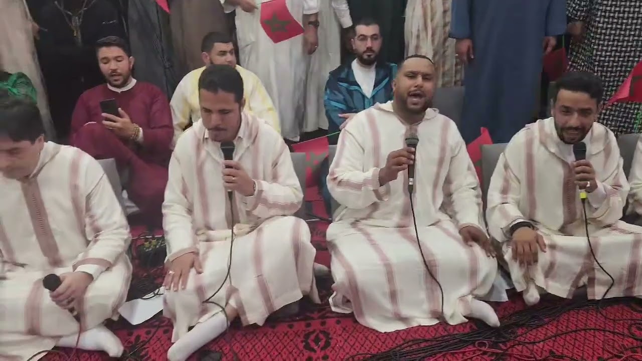 ليلة ربانيه بحضور شيخ الطريقه القادرية البودشيشية مولاي منير 