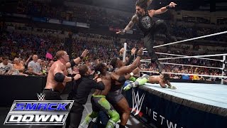 Dean Ambrose & Roman Reigns vs. Kane & Seth Rollins: SmackDown, May 28, 2015