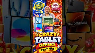 Top 5 Best Tablet Deals on Flipkart Big Billion Days &amp; Amazon Great Indian Festival 2026 Don't Miss!