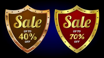 HOW TO CREATE SALE TAG DESIGN IN CORELDRAW X7 | SALE LOGO DESIGN | CORELDRAW X7 BASIC TUTORIAL