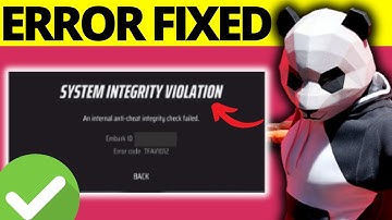 Fix The Finals An Internal Anti Cheat Integrity Check Failed - Full Guide 2025.