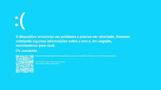 Windows 10 Tela Azul