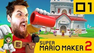 CHÂTEAU DE SES MORTS | Super Mario Maker 2 (01)