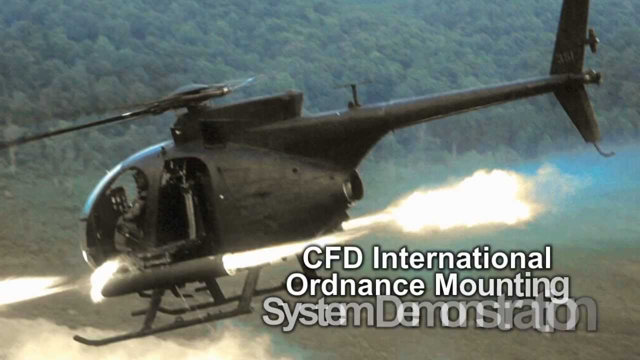 CFD International MD-500/530 Ordnance Mounting System Demonstration