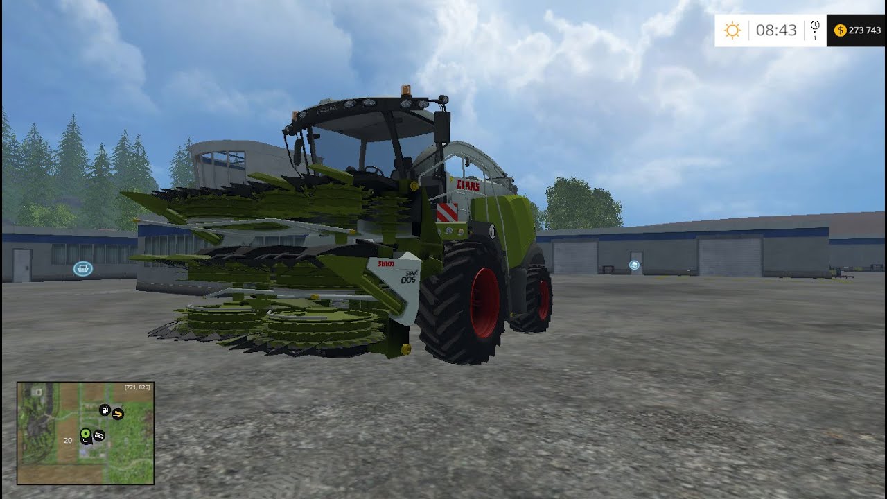 Мод комбайна Claas Jaguar 980 Dynamic Power v1.0 для FS 2015