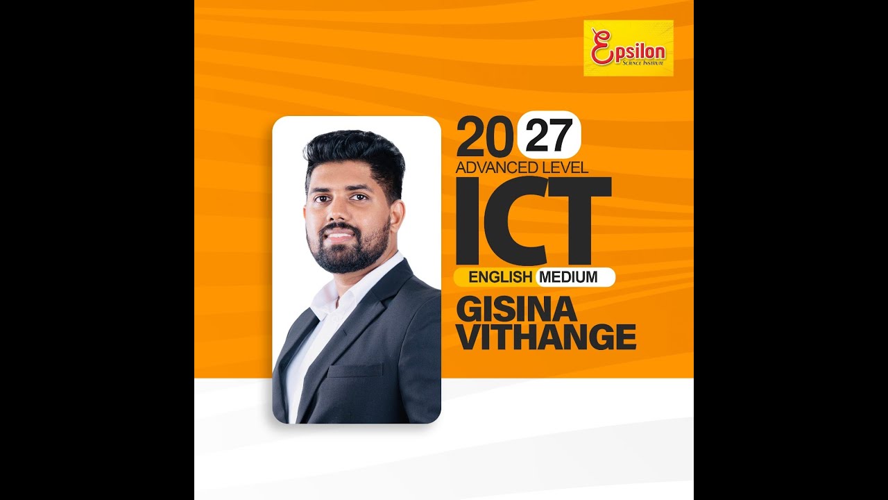 2027 A/L | Introduction to ICT | English Medium - YouTube
