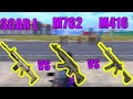 M416 vs M762 vs SCAR-L CANLI HASAR TESTİ SEZON 14 PUBG MOBİLE