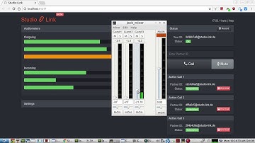 Setup an audio conference podcast with multiple call in guests,  using the Studio-Link audio APP