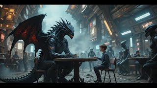 A Broken Human Boy Shared a Table with a Dragon — And Changed the Galaxy Forever | Sci Fy Story