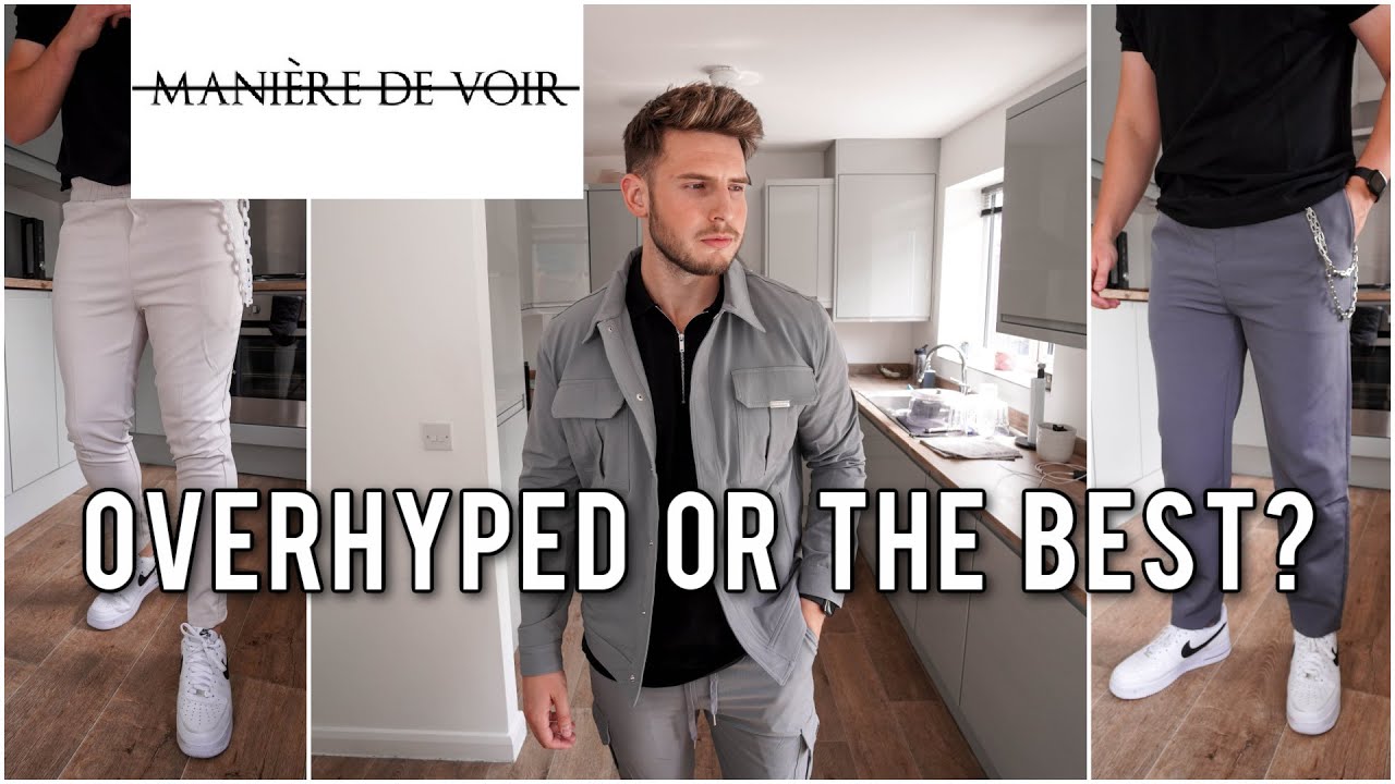 Is This The Best Menswear Brand? MANIERE DE VOIR Clothing Haul & Try On ...