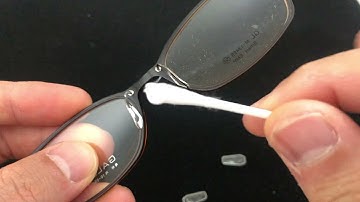 Replace Eyeglasses Silicon Nose Pads / How to Change Silicone Nose Pads [Tips and Tricks]