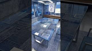 DIY Glowing Epoxy Resin Table made with REAL Denim Jeans! 👖💡