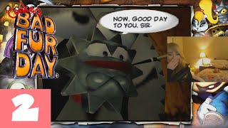 Peachyopie- Conker's Bad Fur Day (part 2)